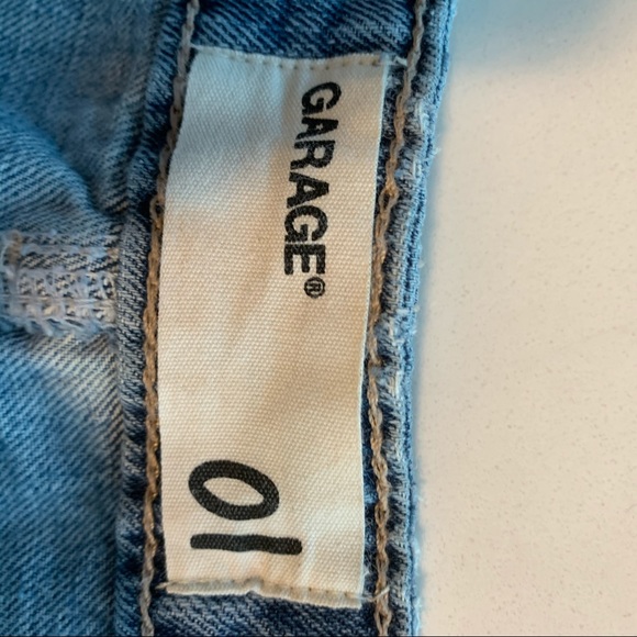 Garage High waisted Jean Shorts - Picture 3 of 3